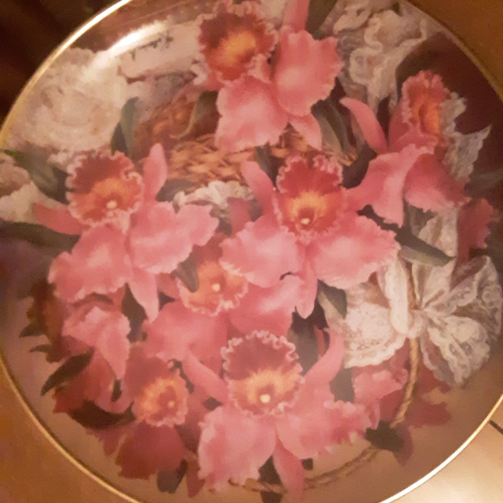 Princeppessa De Monaco Orchid Plate